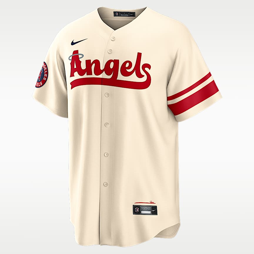 MLB Los Angeles Angels (Mike Trout) Men's Replica Baseball Jersey